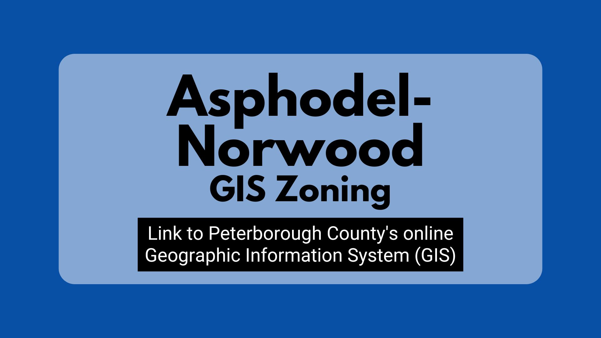 Link to GIS Zoning