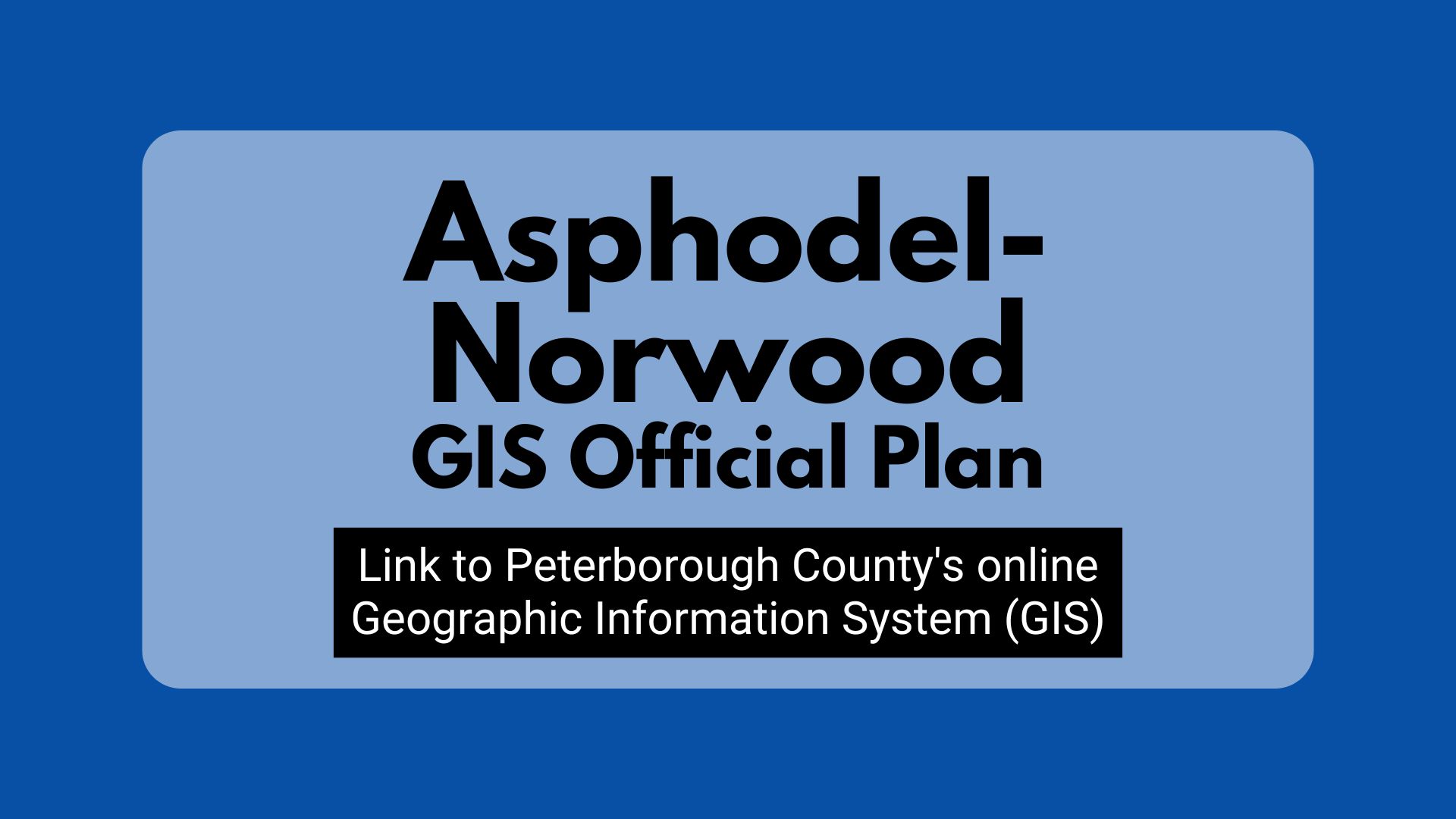 Link to GIS OP